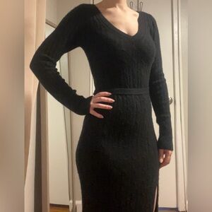 Abercrombie and Fitch Midi Sweater Dress
